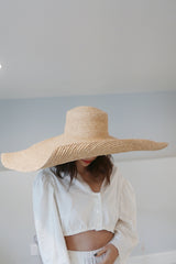 La Idole Oversized Straw Hat